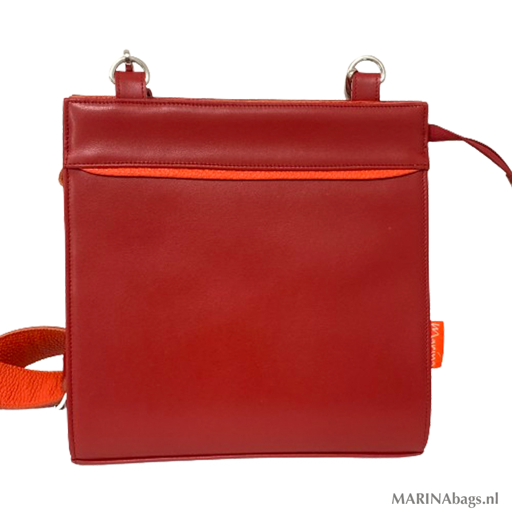 Schoudertas BARI | rood - Afbeelding 4