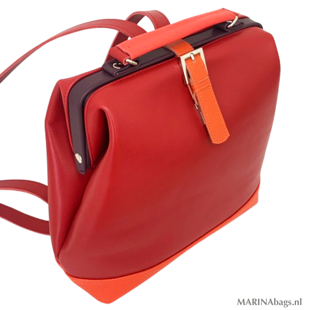 Rugtas-Beugeltas Lazise | rood - Afbeelding 3