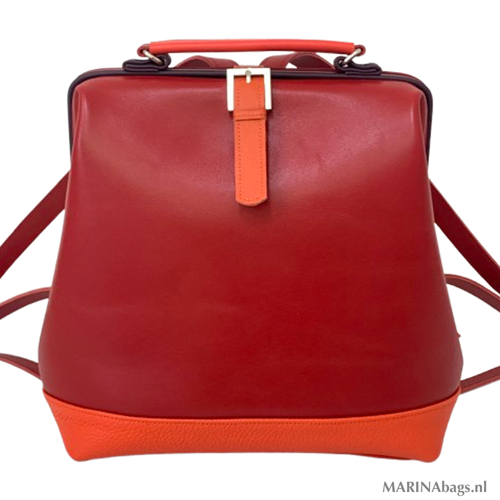 Rugtas-Beugeltas Lazise | rood - Afbeelding 2